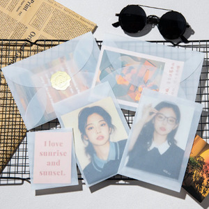 กระดาษแก้วใสแบบกำหนดเอง ขนาด 4x6 นิ้ว สำหรับบัตรของขวัญ การ์ดเชิญ ภาพถ่าย ซองจดหมาย และบรร<span class=keywords><strong>จ</strong></span>ุภัณฑ์ - Product Image 4