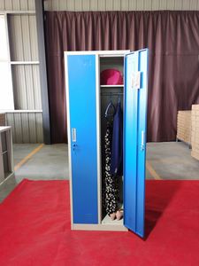 Customized 2 Doors Steel <b>Locker</b> Clothes <b>Storage</b> Metal Closet <b>Cabinet</b> Office Closet - Product Image 4