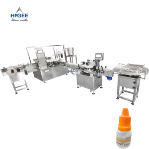 Machine de remplissage de gouttes ophtalmiques vitaminées pour flacons de 5 ml, 10 ml, 15 ml, machine de remplissage de gouttes ophtalmiques en plastique avec machine d'étiquetage - Product Image 3