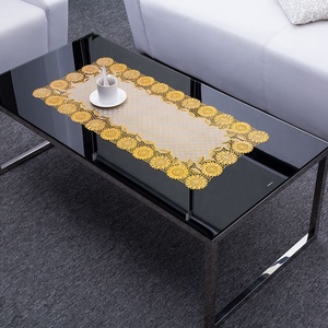 2024 nhà máy ưa thích thiết kế chất lượng cao thời trang chống trượt 40*84cm vàng PVC bảng mat - Product Image 4