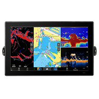 Écran tactile marin de 21,5 pouces avec traceur GPS, détecteur de poissons Garmin, navigateur GPS marin, revêtements anti-reflets