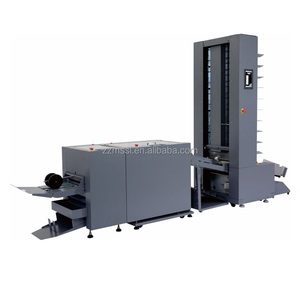 Aspiration pneumatique 10 pages Collator à papier Auto Collator Booklet Maker Machine avec pliage du papier Couture et fonction Trimmer - Product Image 3