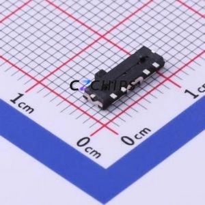 K3-1392R-G1 Slide Switch SMD Switch Single Pole Three Throw Rectangle Pin Header SMD Tab 9.9mm - Product Image 2