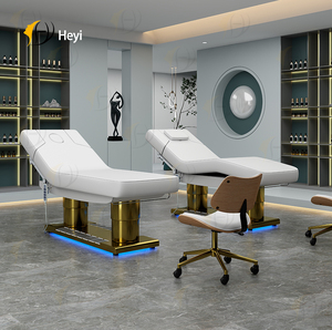 <span class=keywords><strong>Table</strong></span> <span class=keywords><strong>de</strong></span> <span class=keywords><strong>massage</strong></span> plate électrique réglable stationnaire d'<span class=keywords><strong>esthéticienne</strong></span> professionnelle la plus confortable - Product Image 2