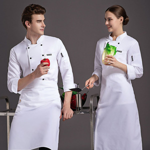 Uniforme da Chef per ristoranti e <span class=keywords><strong>Bar</strong></span> <span class=keywords><strong>di</strong></span> alto livello e cucina Hotel e servizi <span class=keywords><strong>di</strong></span> ristorazione-Design unico e qualità - Product Image 3