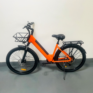 Bicicleta Eléctrica Urbana de 26 Pulgadas Personalizada al por Mayor, Bicicleta Eléctrica Enduro con Canasta Delantera, Nueva Bicicleta Eléctrica de Fabricante Chino - Product Image 1