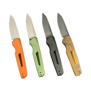 Couteau de chasse pliable industriel personnalisable Ker-shaw 7550 AUTO OEM, polyvalent pour le bushcraft, en acier 8cr18Mov et aluminium aéronautique - Product Image 1