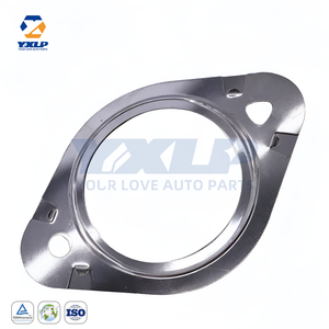1K0253115M Junta de brida de tubo de escape para Audi A1 A3 Sportback S3 Sportb. Lim. Calidad. Cabriolet RS3 <span class=keywords><strong>Volkswagen</strong></span> CC Gol Novo <span class=keywords><strong>Fusca</strong></span> - Product Image 3