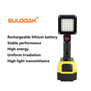 Портативная перезаряжаемая УФ-лампа с воздушным охлаждением для сушки автомобильной краски, обнаружения дефектов, отверждения чернил, печатных машин и УФ-клея - Product Image 4