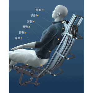 Smart Ai Voice <b>Controlled</b> Massage Chair Sl Dual Rail 4D <b>Robotic</b> Arm Zero Gravity Space Capsule Massage Chair - Product Image 2