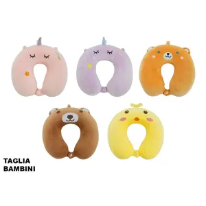 Fantasy Memory <b>Travel</b> <b>Pillow</b> <b>For</b> Children Soft Plush Neck Support <b>Kids</b> Size - Product Image 3