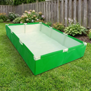 อุปกรณ์เพาะเลี้ยงสัตว์น้ำแบบอะควาโปนิกส์ GARDECO HDPE 450 GSM ป้องกันรังสียูวี คุณภาพวัสดุบริสุทธิ์ 100% สำหรับรองรับท่อเพาะเลี้ยงปลาแบบอควาโปนิกส์  พร้อมอุปกรณ์เพาะเลี้ยงอะซอลลา - Product Image 3