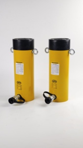 Cylindre hydraulique RC-756 de 75 tonnes de qualité supérieure, vérin hydraulique simple effet utilisé pour les levages lourds et l'entretien - Product Image 3