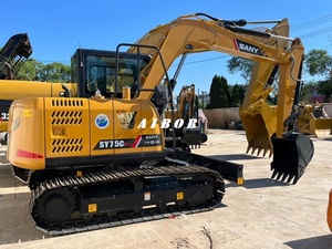 Mesin ekskavator kecil 7 ton merek terkenal Tiongkok, mesin penggali perayap mini <span class=keywords><strong>8</strong></span> ton sany 75 sany 60 6 ton/7 ton/<span class=keywords><strong>8</strong></span> ton - Product Image 5