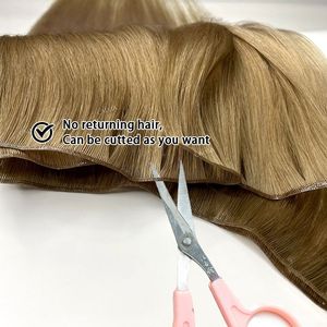 <span class=keywords><strong>ผม</strong></span>ต่อแบบไร้รอยต่อ Genius Weft คุณภาพระดับซาลอน ผลิตจากผมแท้ของรัสเซีย  แบบตรง  ชนิด Remy  (สีอ่อน) - Product Image 3