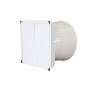 Shuttered FRP koni fan egzoz fanı ile doğrudan sürücü fiberglas havalandırma fanı PVC - Product Image 3