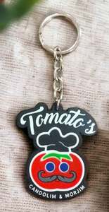 พวงกุญแจโฆษณาส่งเสริมการขายวัสดุทำจากซิลิโคนพีวีซีแบบสัมผัสนุ่มโลโก้ออกแบบได้ตามต้องการ - Product Image 3