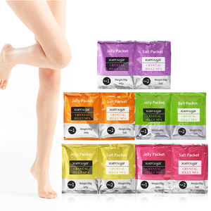 OEM ODM <span class=keywords><strong>Pure</strong></span> Nature Lavender Crystal Jelly Spa Foot Soak Producto DIY <span class=keywords><strong>Urea</strong></span> <span class=keywords><strong>Crema</strong></span> para el cuidado de la piel Suavizar Blanquear Foot Salt Scrub - Product Image 4