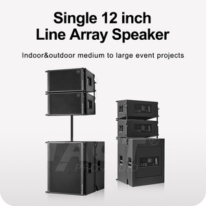 Passives Line-Array-System mit Einzelnem 12-Zoll-Lautsprecher Professionelle Line-Array-Lautsprecher für Bühnen- und Kirchenprojekte - Product Image 4
