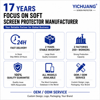 Film protecteur d'écran en verre PET flexible nano 9H de haute qualité en rouleau pour machine de découpe de téléphones portables, vente en gros OEM ODM en usine