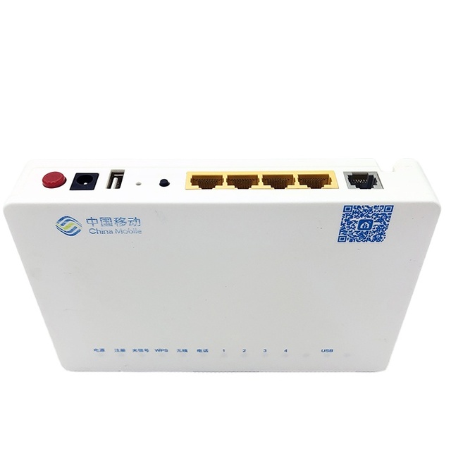 Second-Hand for ZTE ONU F660 V8.0 F663N WIFI GPON Modem Bridge with RJ45 Connector English Version Fiber Optic Equipment