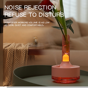 Sıcak satış genç tasarım yaratıcı dekorasyon renkli gece lambası sessiz büyük kapasiteli uzun vadeli akıllı vazo aroma nemlendirici - Product Image 6