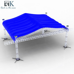 Outdoor Lighting Concert Roof Stage Truss <b>Led</b> Screen Wall Ground Support System Aluminum Truss Display - Product Image 1