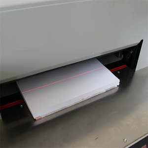 SIGO Touch Screen controllo di programmazione ad alta velocità automatico ghigliottina tagliacarte macchina con 500*500mm - Product Image 6