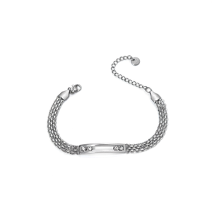 PXK-0383 สร้อยข้อมือแฟชั่นแบบโซ่และแบบเชื่อมต่อ เครื่องประดับที่หรูหราและมีสไตล์สำหรับผู้ชายและผู้หญิง - Product Image 2