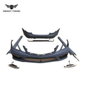 Kit de carrosserie de pare-chocs de voiture de lifting de conception E63 de haute qualité pour <span class=keywords><strong>Mercedes</strong></span> <span class=keywords><strong>Benz</strong></span> W212 E200 E300 Kit de carrosserie AMG de mise à niveau - Product Image 1