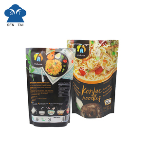 Nouilles de konjac à l'avoine sans gluten, instantanées, faibles en calories, végétaliennes, en boîte et en sachet pour une alimentation saine - Product Image 1