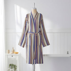 Bata Unisex 100% Algodón, Superventas, Secado Rápido, Ropa de Dormir de Verano, Tejido Transpirable, Ligero, Hecho en Turquía, ODM para Todo el Año - Product Image 1