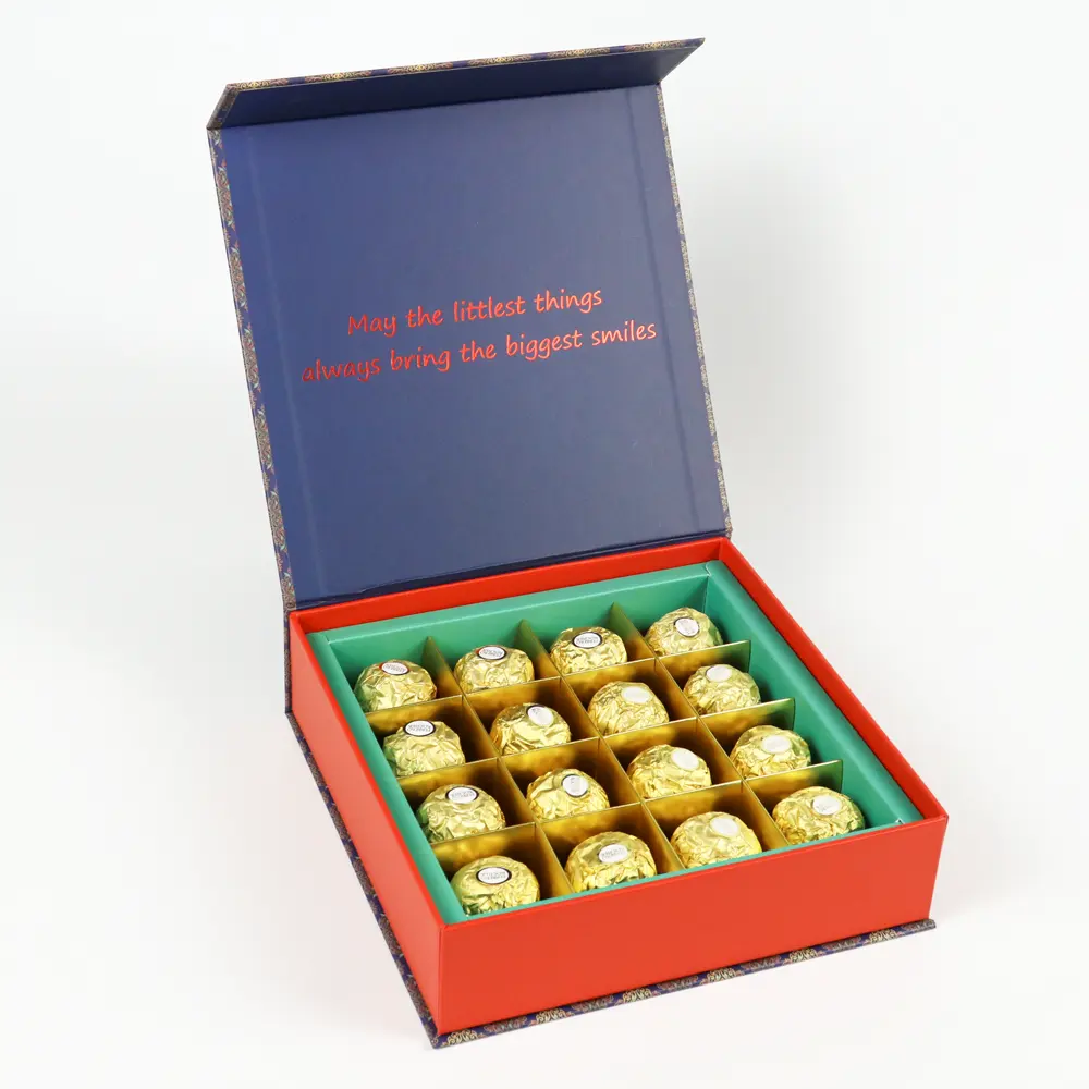 カスタマイズされたハイエンドケーキボックス食品グレードのパッケージお土産チョコレートキャンディーボックスcaja de regaloembalajeパッケージ紙箱