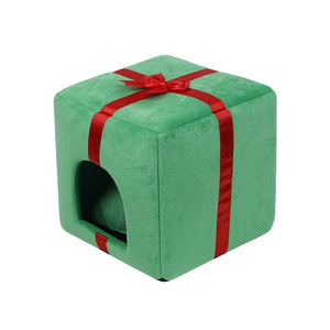 Neue Weihnachten Luxus Haustier Betten Zubehör Cat Condo Stoff Cat Dog House Bett - Product Image 4