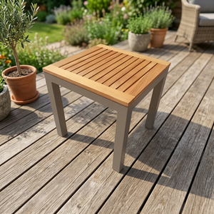 Tabouret en bois moderne industriel réglable - Construction en bois massif pour la maison, le bar et la cuisine - Product Image 2
