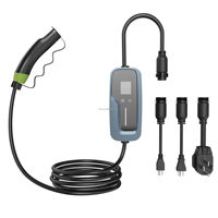 Inicio Ocpp1.6 Tipo 2 32A 3.5Kw 7Kw Estación de carga Conector de vehículo eléctrico de seguridad rápida Tipo 2 Caja de cargador portátil EV