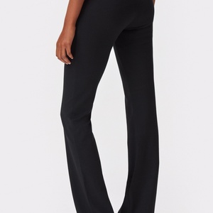 High Elastic Breathable Eco-Friendly Four-Way Stretch Yoga Set Women <b>Flared</b> Legs Gym Outdoor Sportswear Workout <b>Leggings</b> Suit - Product Image 2