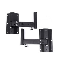 Accessoires audio fournis par l'usine chinoise, support mural réglable pour haut-parleur, support pour instrument de musique