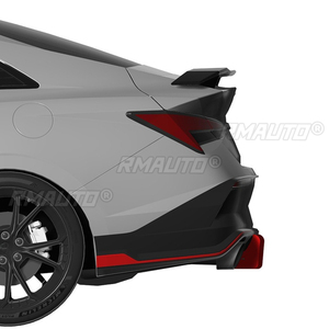 สำหรับ Hyundai Elantra N 2024-2025 ชุดแต่งกันชนหลัง ลิปสปลิตเตอร์ ดิฟฟิวเซอร์ ชุดแต่งตัวถังรถยนต์ ฝาครอบป้องกันกันชน อุปกรณ์ตกแต่งรถยนต์ - Product Image 4