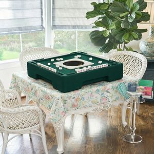 Machine de Mahjong Mini Portable, Table de Mahjong Flottante, Jeu pour un seul joueur, Boîte Mystère, Alimentation Électrique, Matériau Plastique, Sans Lavage - Product Image 1