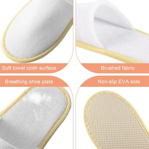 Kit de toilette jetable de luxe écologique pour hôtel, en coton polaire corail, format voyage certifié, avec brosse à dents portable - Product Image 3