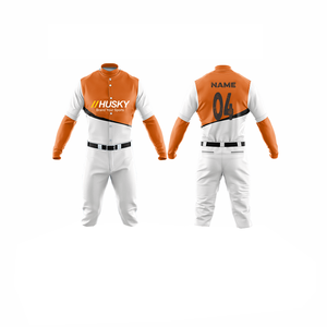Full Set Custom Baseball Uniform Sportswear for College Tournaments with Team and Number Printing Quick Dry & Breathable - Product Image 2