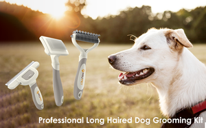 Kit de toilettage pour animaux de compagnie 3 en 1, outils de toilettage pour animaux de compagnie, ensemble d'outils de démêlage pour chiens et chats - Product Image 5
