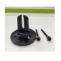 Kit de fixation solaire pour toiture en tuiles d'asphalte noires, système de support photovoltaïque pour tuiles inclinées avec accessoires d'installation complets
