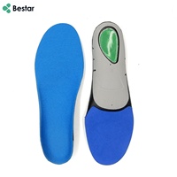 Semelles orthopédiques personnalisées à haute archéterie, rembourrées, en EVA+TPU, avec supports de voûte plantaire, antidérapantes, pour toutes les saisons