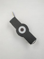 Lampe murale LED noire avec télécommande RGB et fonction mémoire