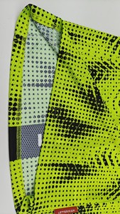 Venta al por mayor de ropa de ciclismo personalizada barata, jersey de ciclismo de poliéster con sublimación y media cremallera para eventos de triatlón. - Product Image 4
