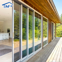 Puertas Corredizas de Vidrio Modernas Personalizadas, Impermeables e Insonorizadas para Viviendas