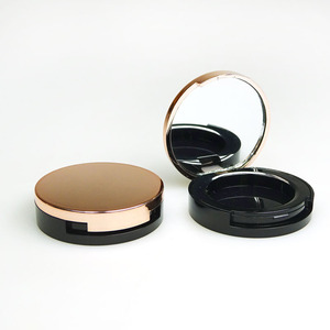 Wholesale Single Round Empty Eyeshadow Case with Skylight ABS <b>Plastic</b> Makeup Palette Packaging Blusher <b>Container</b> - Product Image 1