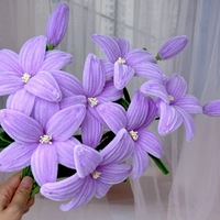 Grosir Bahan Bunga, Produk Jadi Lili, Batang Bunga Terpilin, Hadiah, Bunga Malam Tahun Baru, Aksesoris Bunga